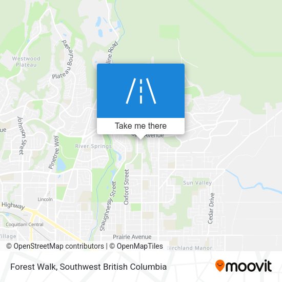 Forest Walk plan