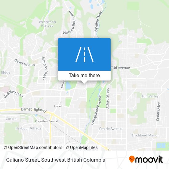 Galiano Street plan