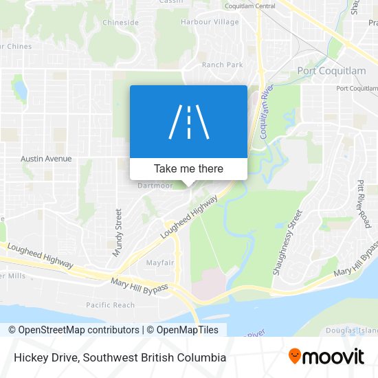 Hickey Drive map