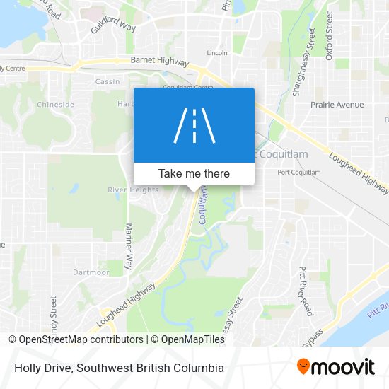 Holly Drive map
