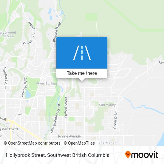 Hollybrook Street map