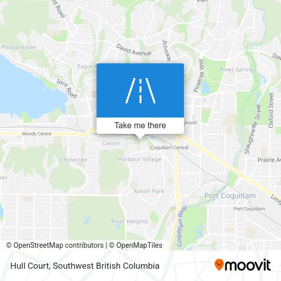 Hull Court map