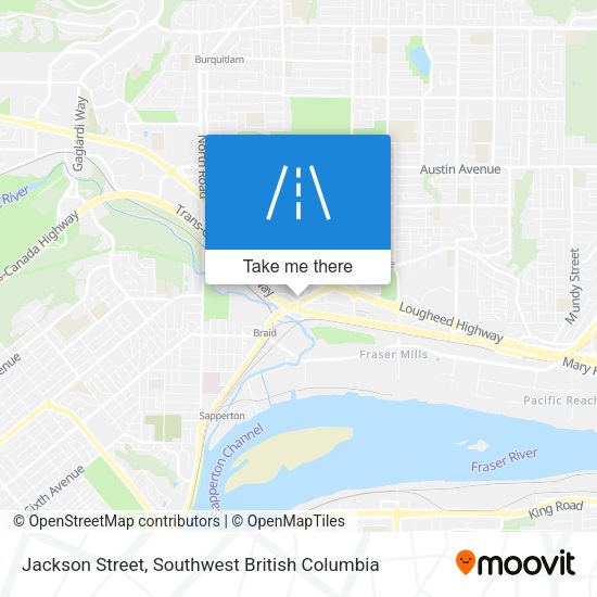 Jackson Street map