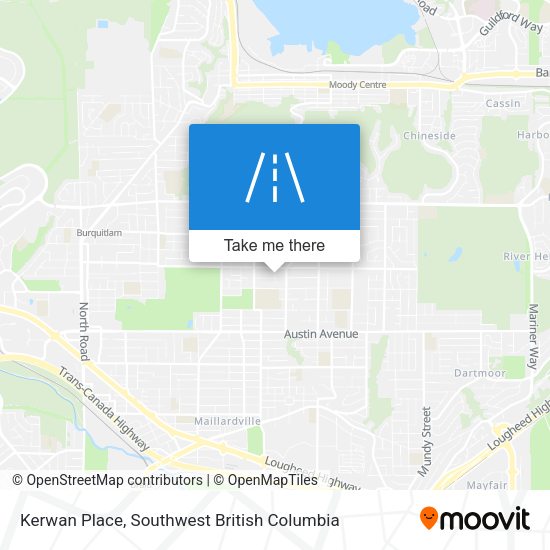 Kerwan Place map