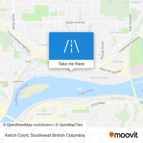 Ketch Court map
