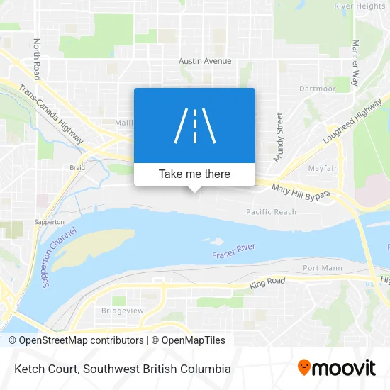 Ketch Court map