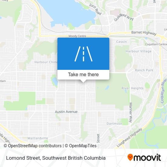 Lomond Street map