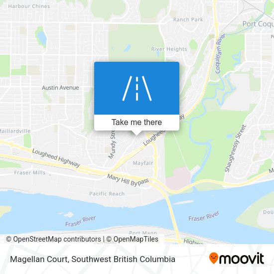 Magellan Court map