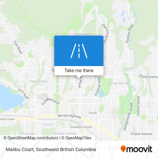 Malibu Court plan