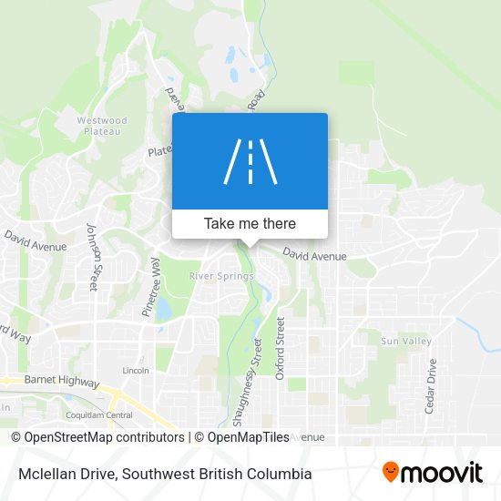 Mclellan Drive map
