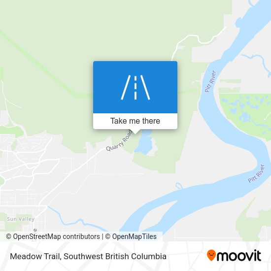 Meadow Trail map