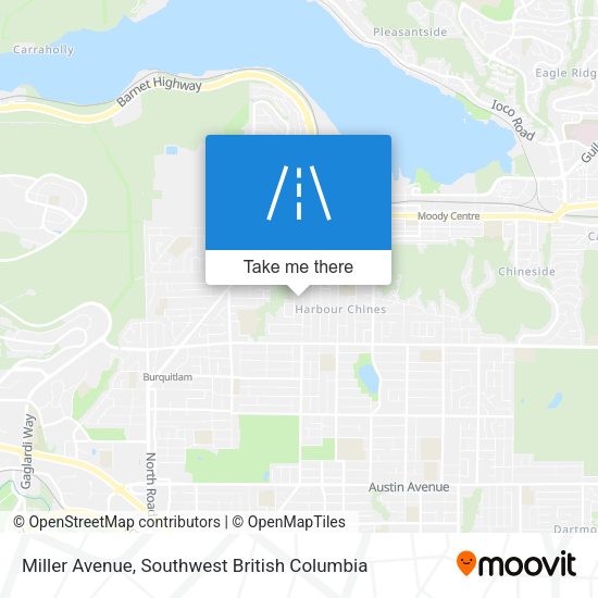 Miller Avenue map