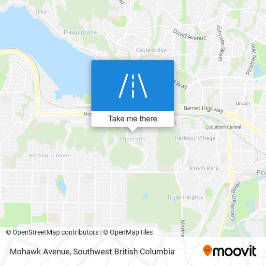 Mohawk Avenue map