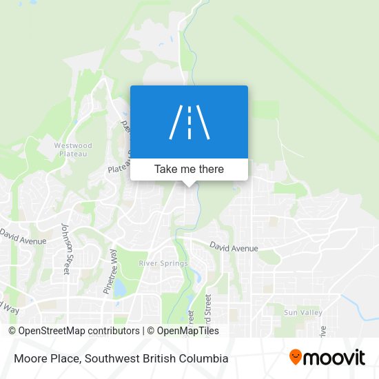 Moore Place map