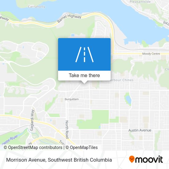 Morrison Avenue map