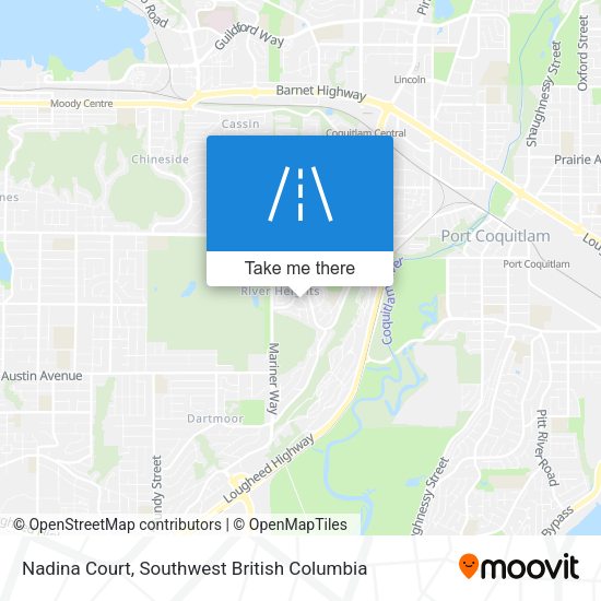 Nadina Court map