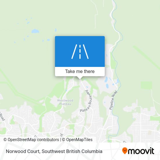 Norwood Court map