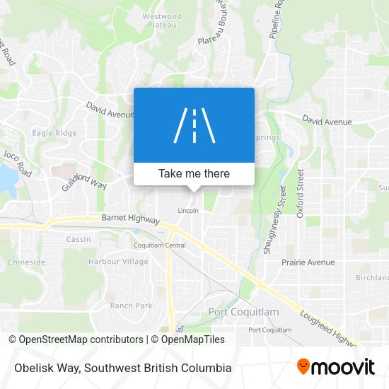 Obelisk Way plan