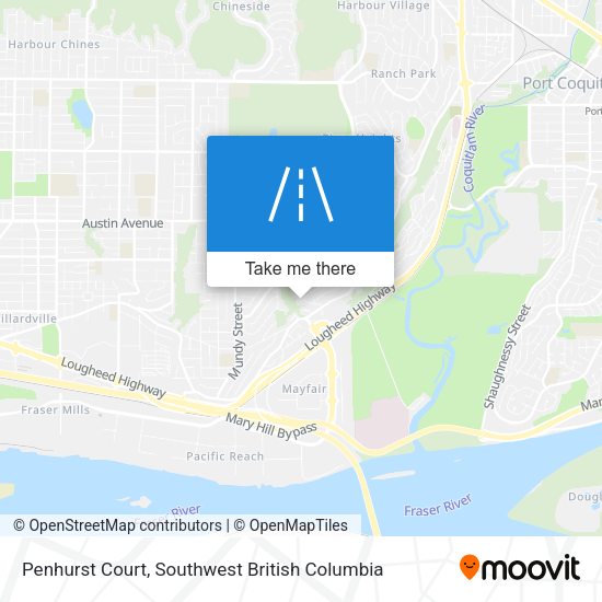 Penhurst Court map