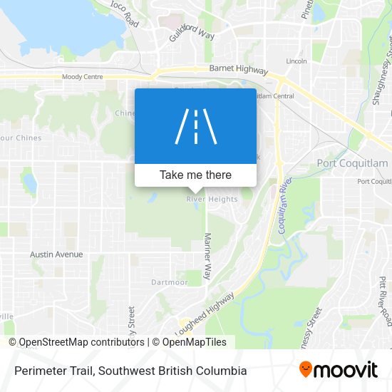 Perimeter Trail map