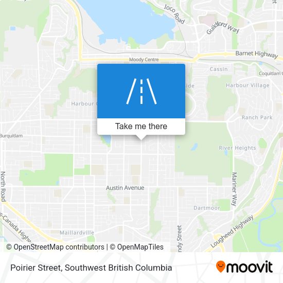 Poirier Street plan
