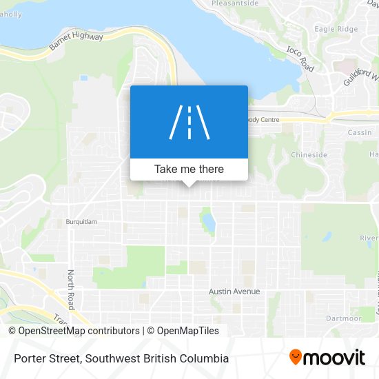 Porter Street map
