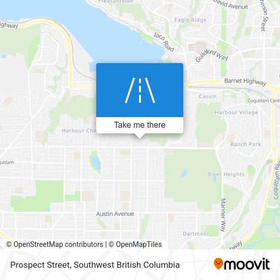 Prospect Street map