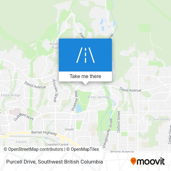 Purcell Drive map