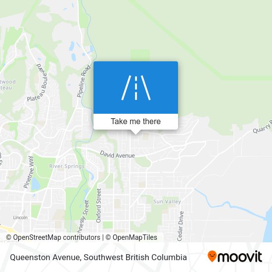 Queenston Avenue map