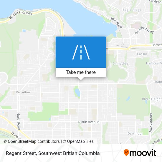 Regent Street map