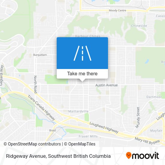Ridgeway Avenue plan