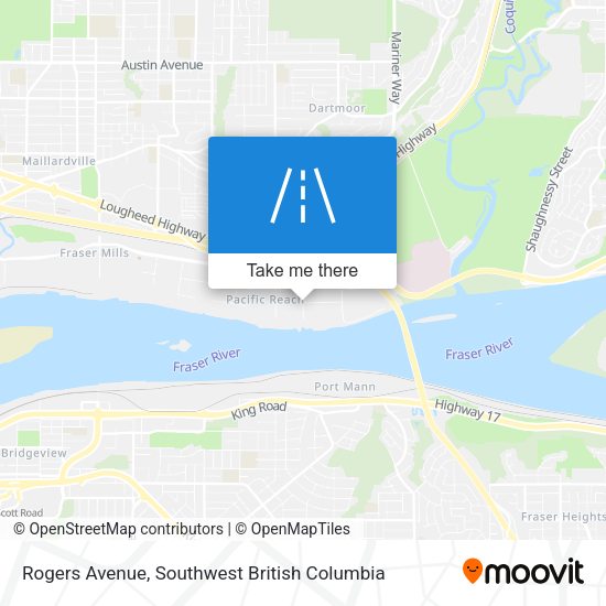 Rogers Avenue map