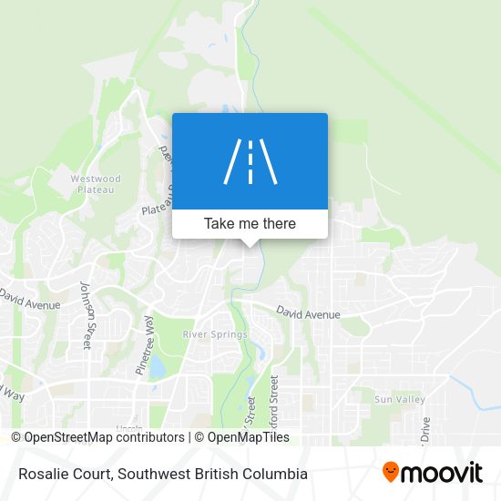 Rosalie Court map