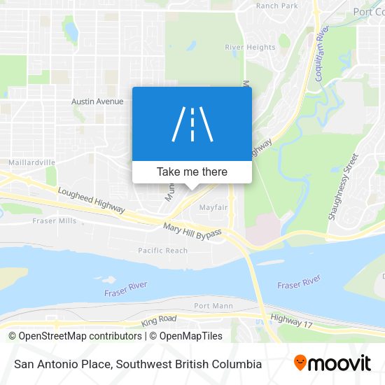 San Antonio Place plan