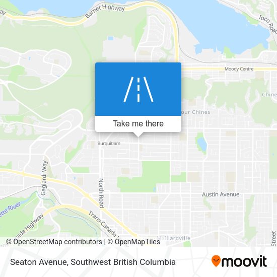 Seaton Avenue map