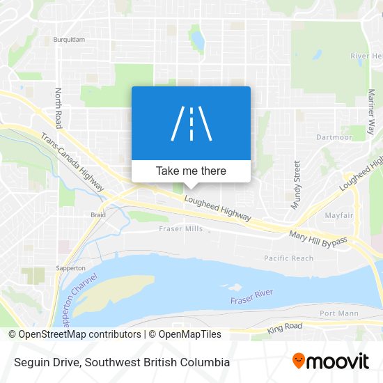 Seguin Drive map