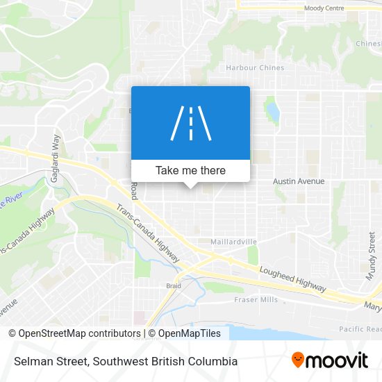 Selman Street plan