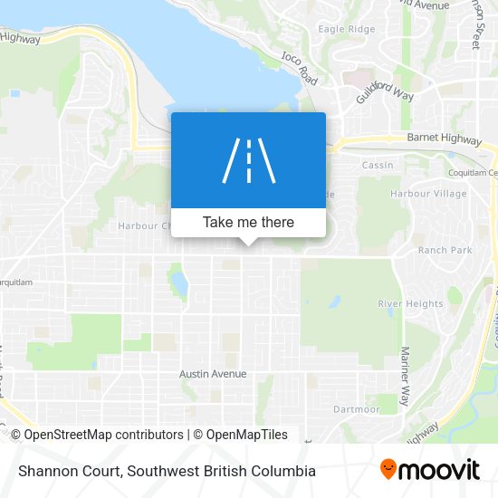 Shannon Court map