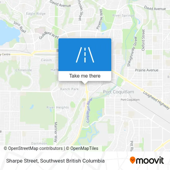 Sharpe Street map
