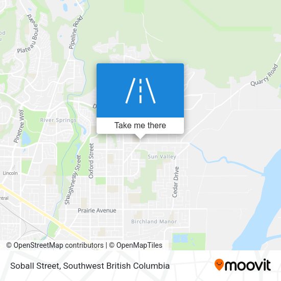 Soball Street map