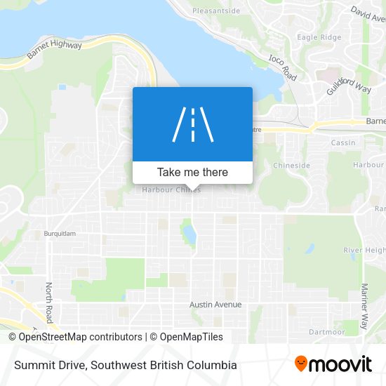 Summit Drive map
