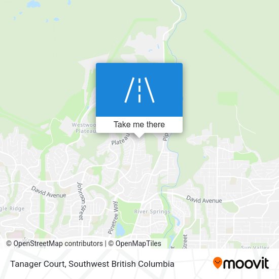 Tanager Court plan