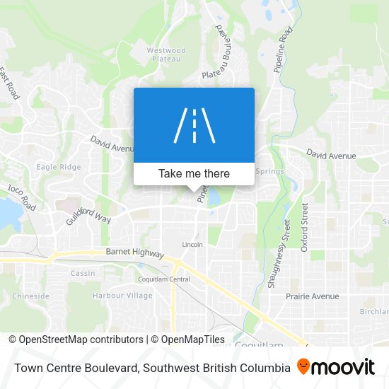 Town Centre Boulevard plan