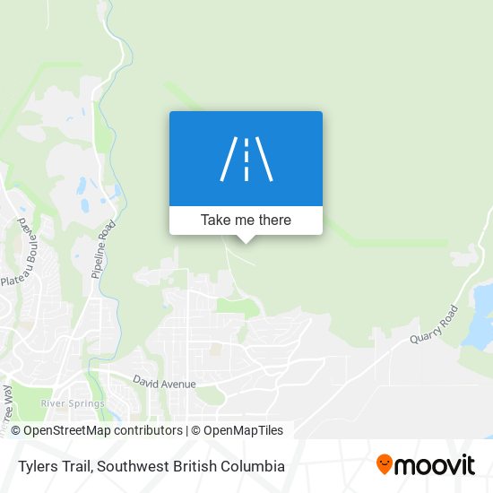 Tylers Trail map