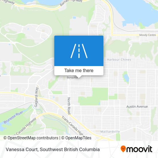 Vanessa Court map