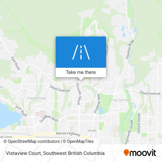 Vistaview Court map