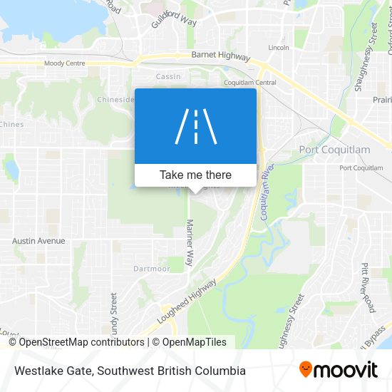 Westlake Gate map