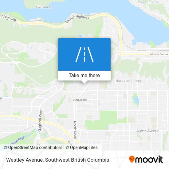 Westley Avenue map