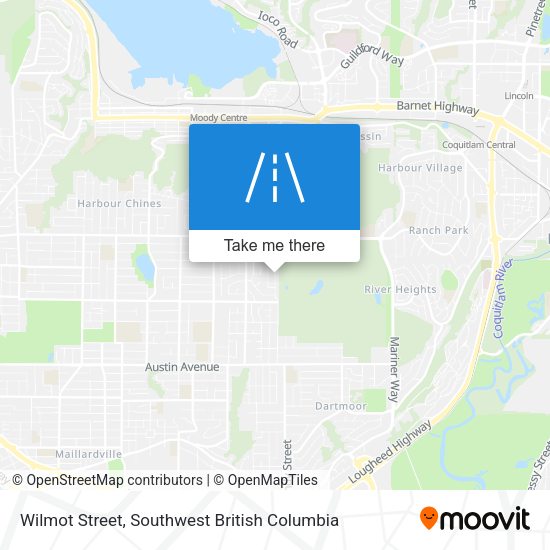 Wilmot Street map