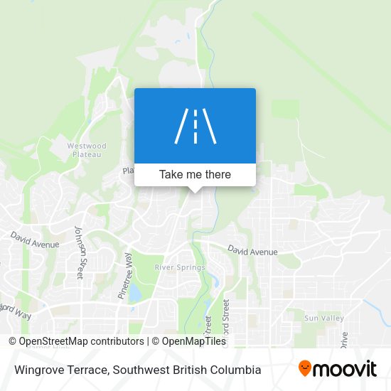 Wingrove Terrace map